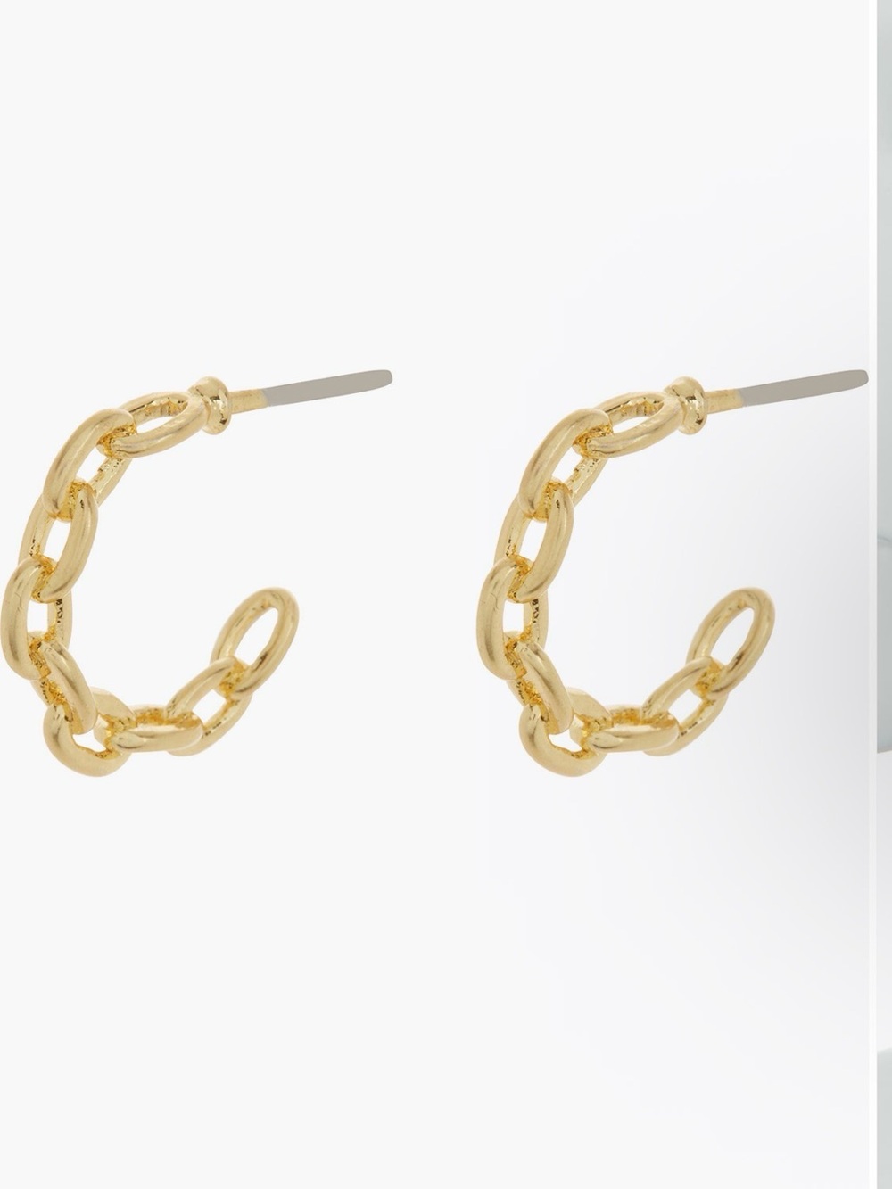 NWT MADEWELL NEW Chunky chain earrings